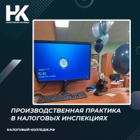 Производственная практика в налоговых инспекциях