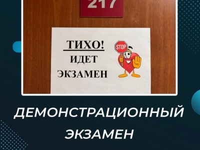 Демонстрационный экзамен в Налоговом колледже
